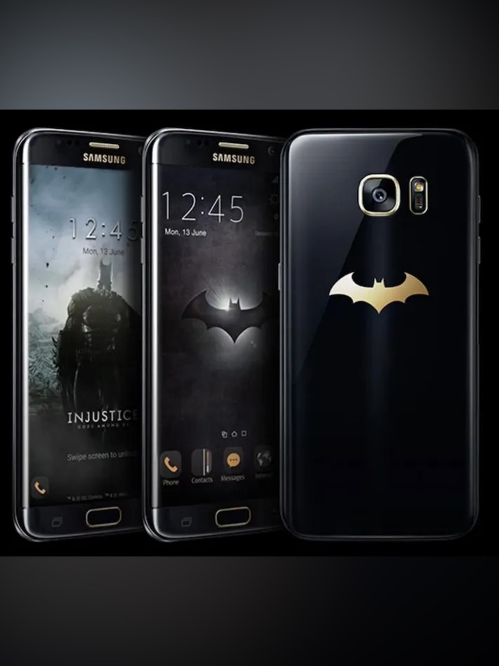 SEALED Samsung Galaxy S7 Edge Batman Injustice Edition #590 Factory RARE